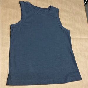 Loft Sleeveless Dark Gray Tank Top Small
